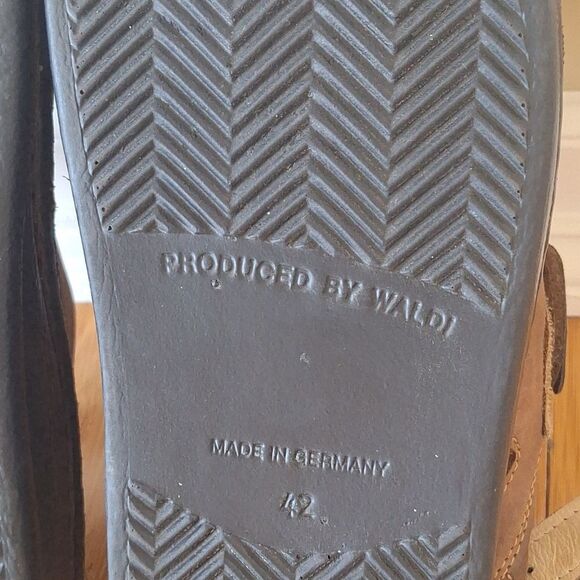 Finn Comfort Toro-Soft Men's 9 Oxide Brown Leather Sandals Adjustable Straps 42 - Picture 8 of 14